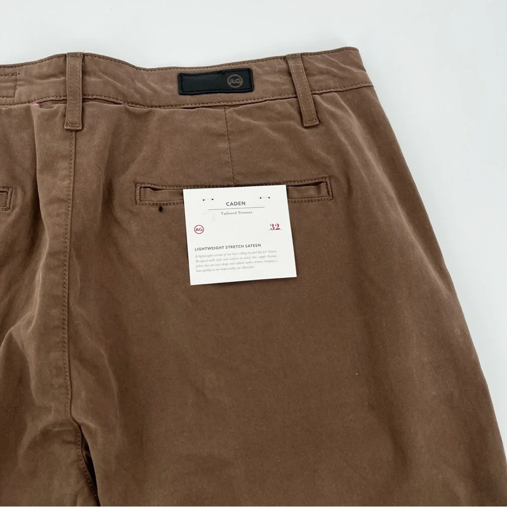 Ag Adriano Goldschmied Caden Tailored Trousers brown - 32 - Picture 7 of 10